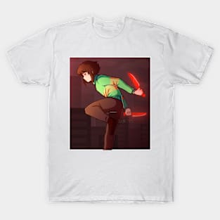 Chara glitchtale T-Shirt